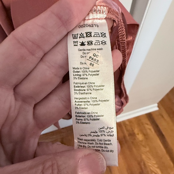 Brand New City Chic Dusty Peach Opulent Wrap Dress - Size 22 - Picture 11 of 11